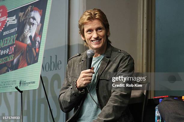 Denis Leary promotes his new book, "Merry F***in' Christmas" at Barnes & Noble Union Square on November 29, 2012 in New York City.