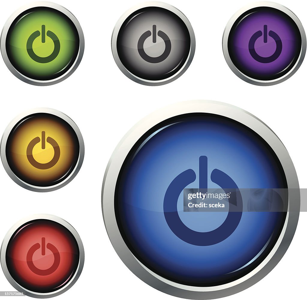 Power Button High-Res Vector Graphic - Getty Images