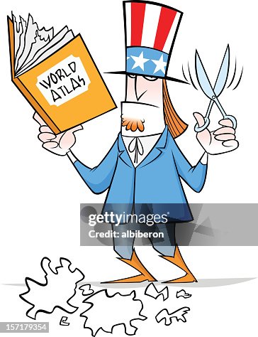 Uncle Sam at work Uncle Sam at work