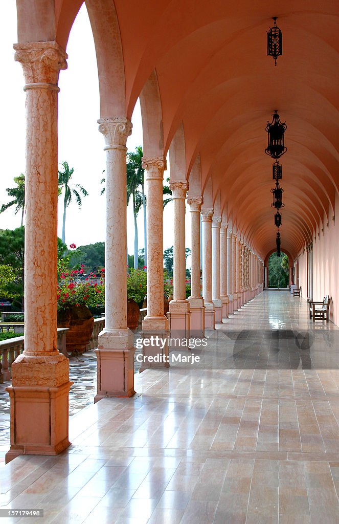 Ringling Museum Corridor of Columns