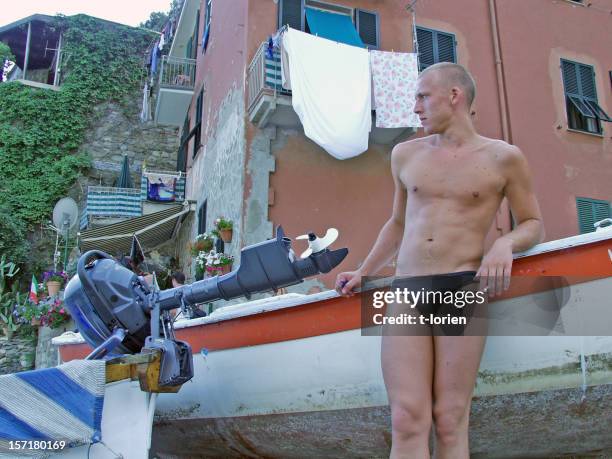 gigolo in italy (or checking out girls) - racing briefs stock pictures, royalty-free photos & images
