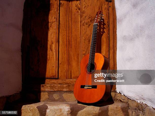 acoustic guitar - door number 6 stock pictures, royalty-free photos & images