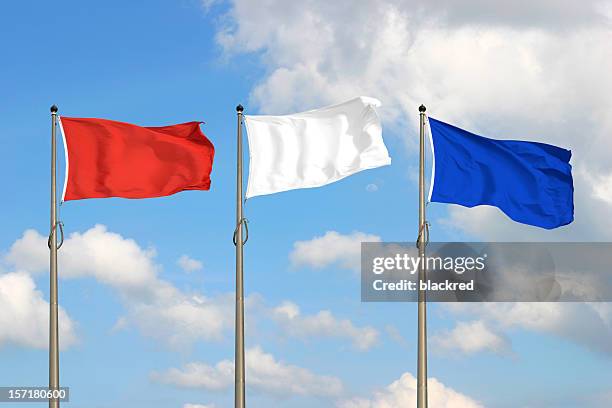 red white blue - waving flags stock pictures, royalty-free photos & images