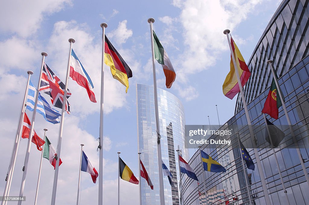 European Union Flags