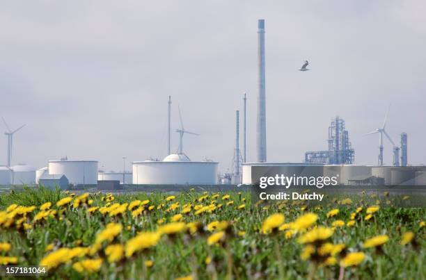 petrochemical industry - wind energy storage stock pictures, royalty-free photos & images