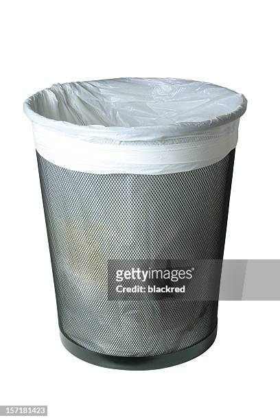 trash can - wastepaper basket stock pictures, royalty-free photos & images