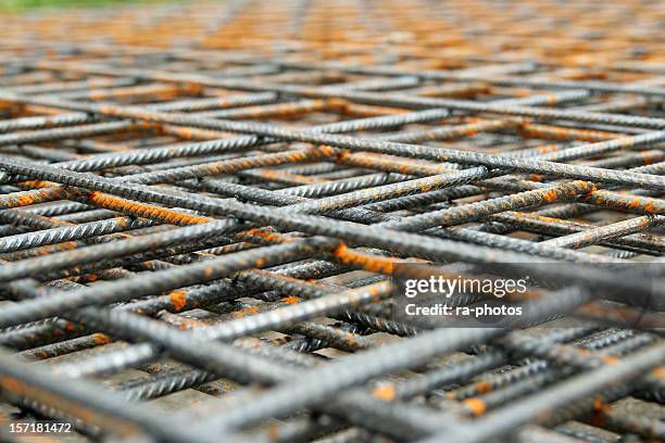 concrete reinforcement - strong foundations stock pictures, royalty-free photos & images