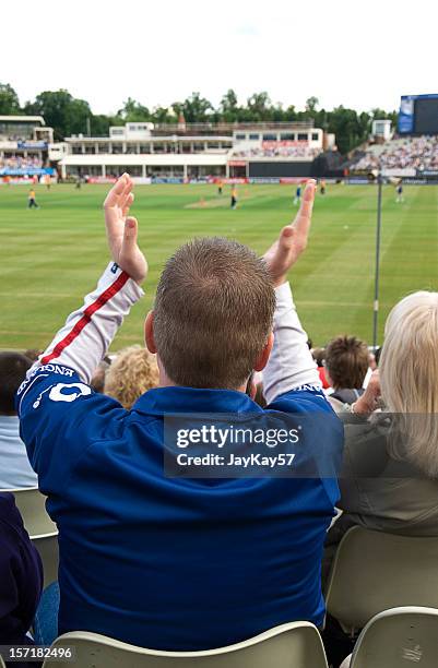 cricket fan - edgbaston cricket stock pictures, royalty-free photos & images