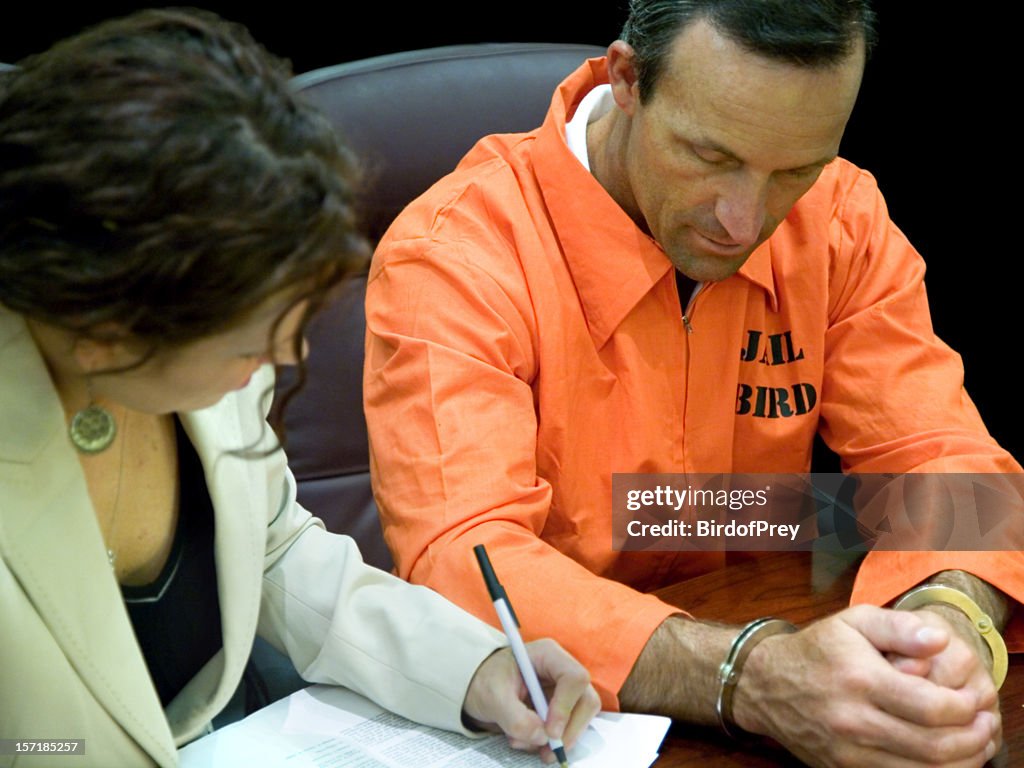 Sistema legale, avvocato e Defandent.