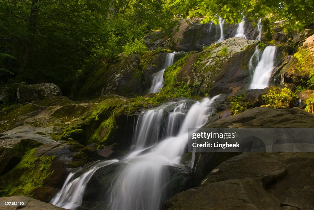 Dark hollow falls on Skyline drive, Shenandoah national park