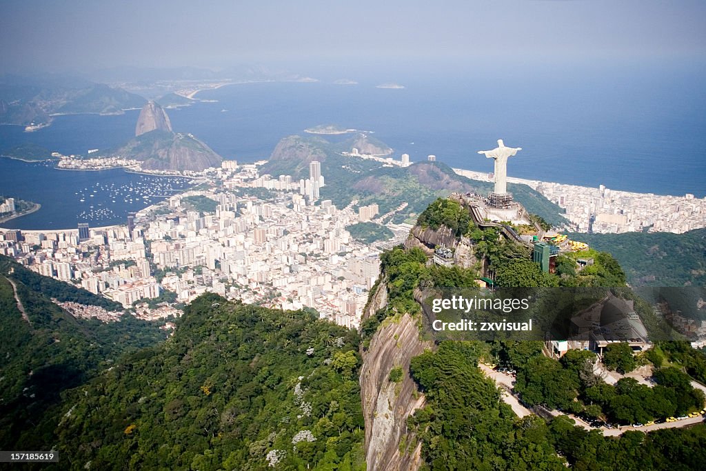 Aerial of Rio de Janeiro