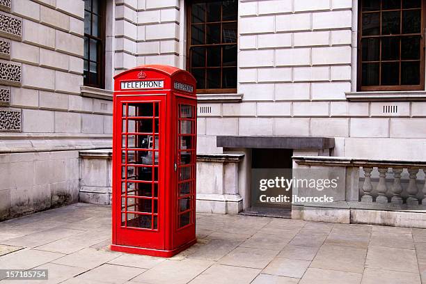 london phonebooth - uk telephone booth stock pictures, royalty-free photos & images