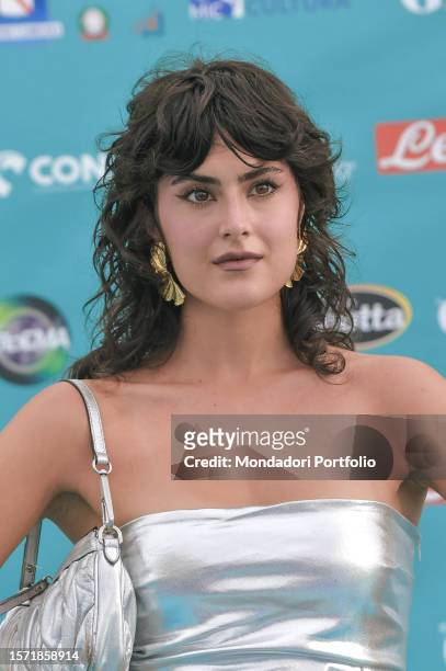 Italian actress Francesca Vannini at Giffoni Film Festival 2023. Giffoni Valle Piana , July 25th, 2023