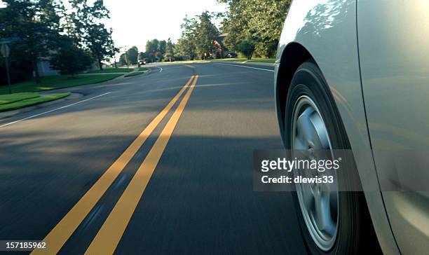 on the road - hubcap stock pictures, royalty-free photos & images