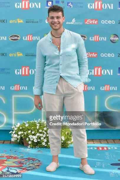 Italian actor Antonio Garofalo at Giffoni Film Festival 2023. Giffoni Valle Piana , July 25th, 2023