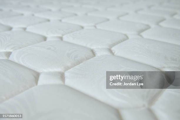 white color mattress background and texture - mattress stock pictures, royalty-free photos & images