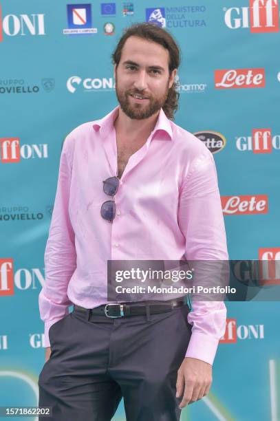 Italian actor Giacomo Maria Sannibale at Giffoni Film Festival 2023. Giffoni Valle Piana , July 25th, 2023