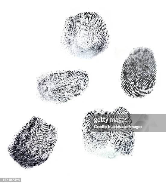 fingerprints - smudged stock pictures, royalty-free photos & images
