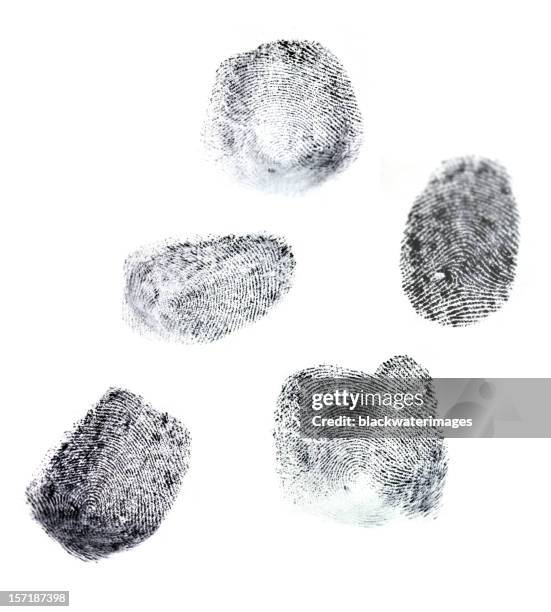 fingerprints - smudged stock pictures, royalty-free photos & images