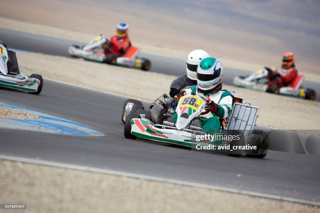 Gokart-Rennen