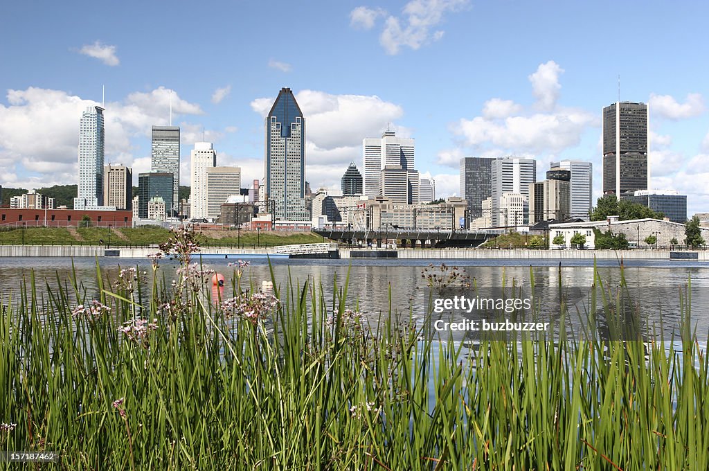 Montreal Stadt im Sommer