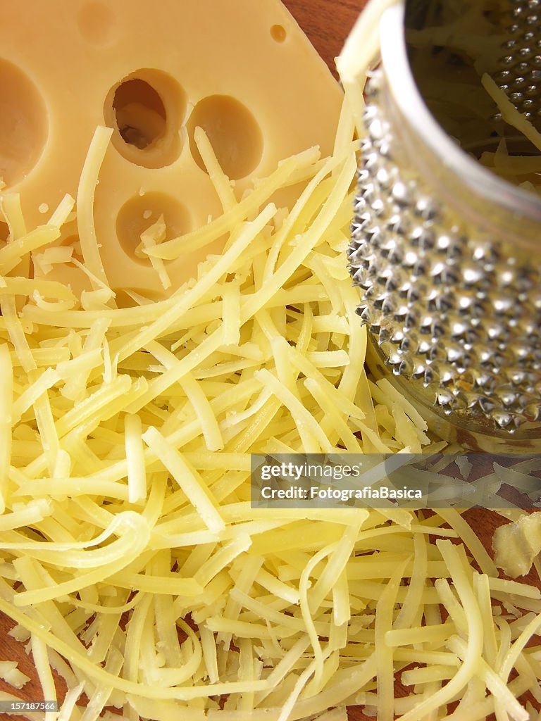 Grated composition