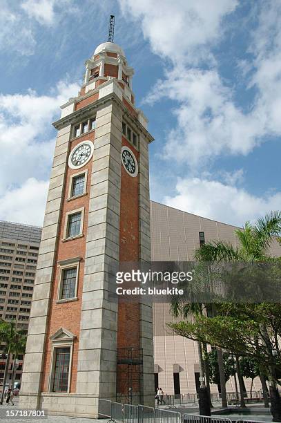 torre de reloj - victoria seychelles fotografías e imágenes de stock