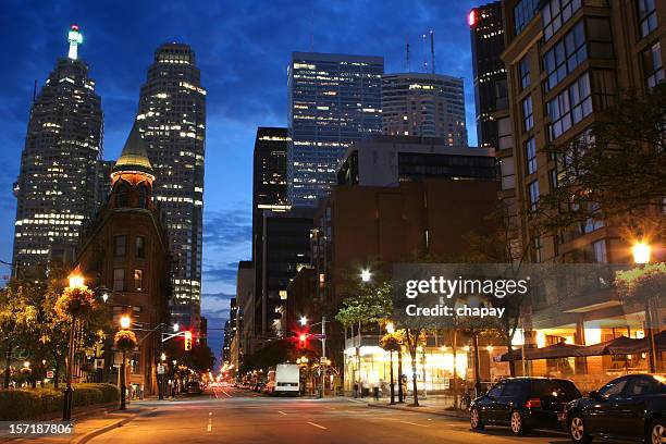 Toronto In 2000 682 Toronto Downtown Night Stock Photos, High-Res Pictures, and Images ...