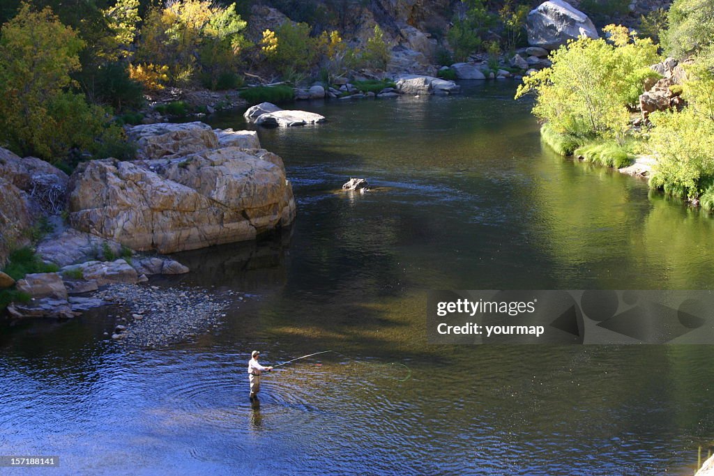 Fly-fishing the Kern