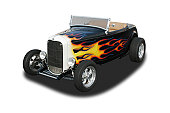 Auto Car - 1932 Ford Roadster Hot Rod