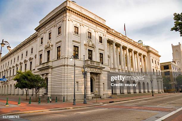 tribunale federale di appello, new orleans - palazzo di giustizia foto e immagini stock