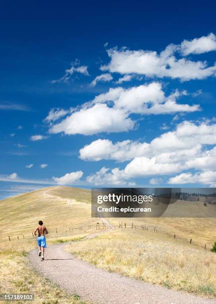 over the hill - missoula stock pictures, royalty-free photos & images