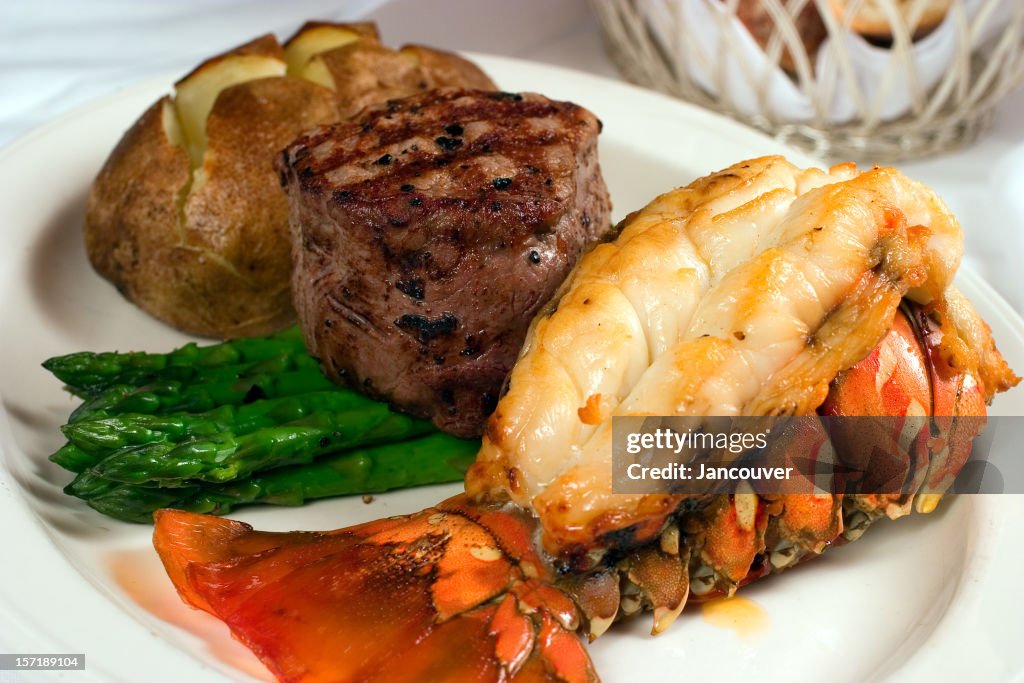 Steak and Lobster