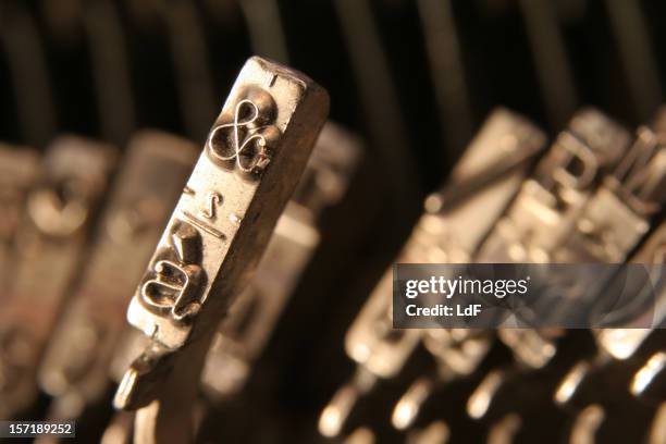 ampersand type bar key - ampersand stock pictures, royalty-free photos & images