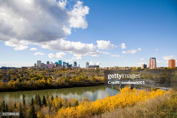 edmonton horizonte - edmonton fotografías e imágenes de stock
