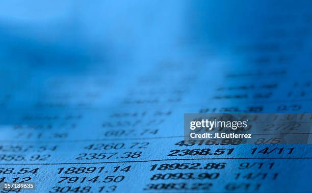 stock market data - statement stock-fotos und bilder