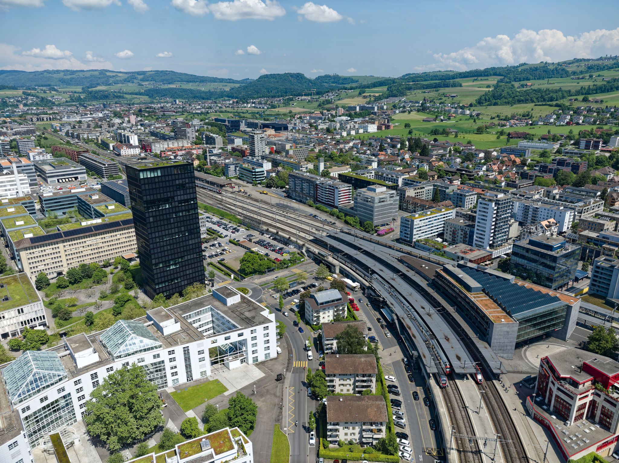 zug cityscape
