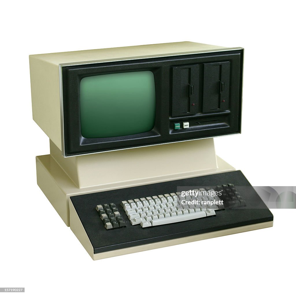 Old School Computer High-Res Stock Photo - Getty Images