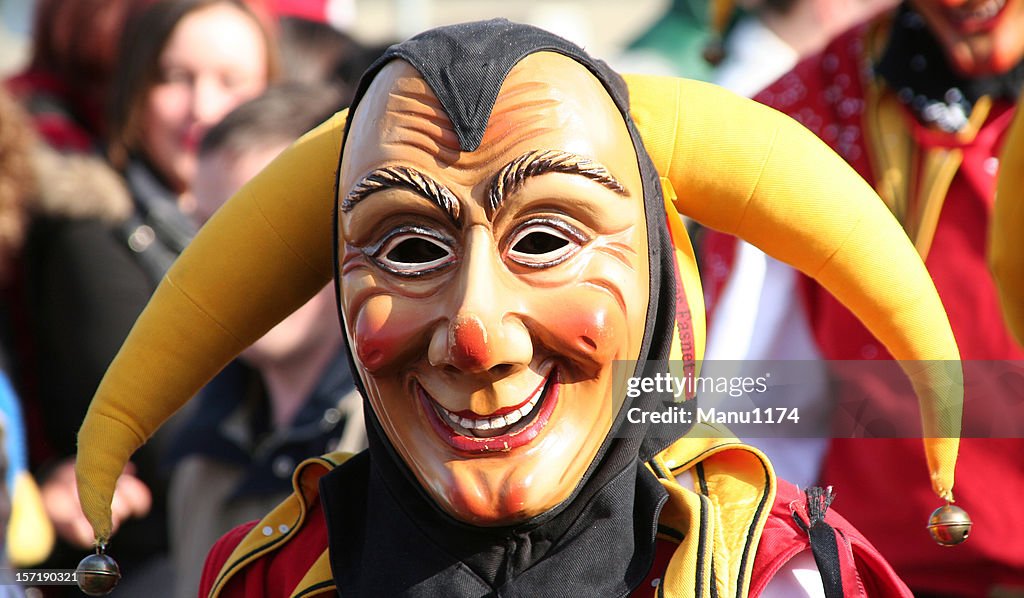 Funny carnival mask