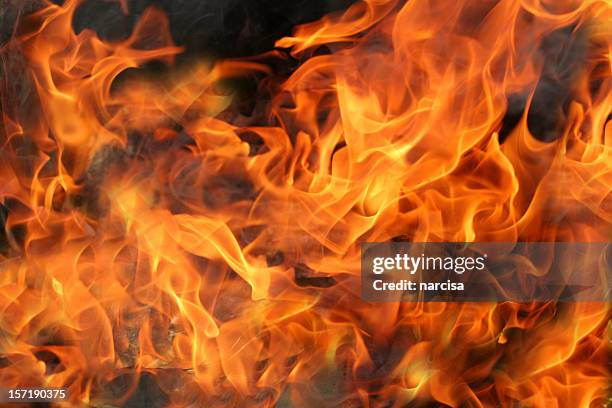 fire, flames and smoke - arson stock pictures, royalty-free photos & images