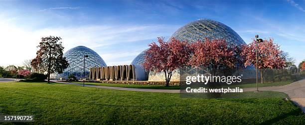 milwaukee domes - milwaukee stock pictures, royalty-free photos & images