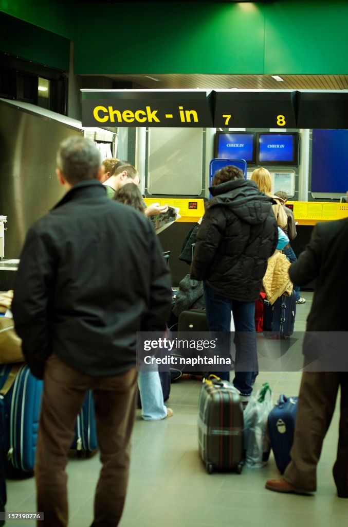 But Check In Line For Check In High-Res Stock Photo - Getty Images