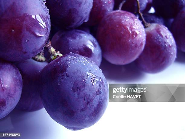 grapes - cabernet sauvignon druif stockfoto's en -beelden