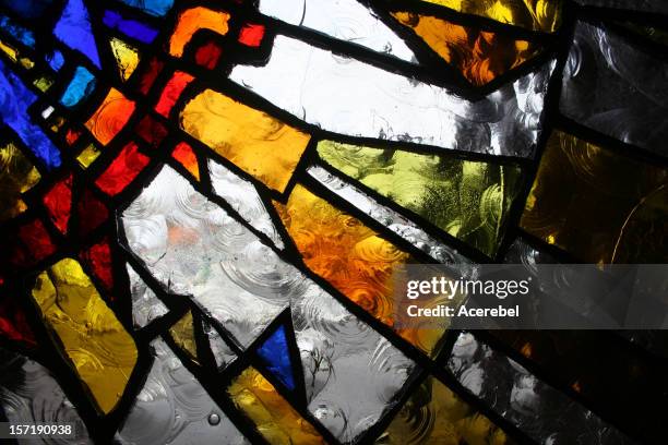 stained glass - stained glass stockfoto's en -beelden