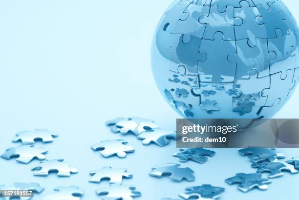 globe series - closing gap stock pictures, royalty-free photos & images