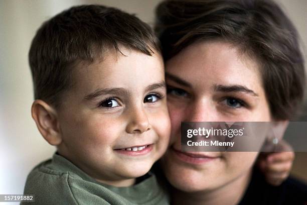 mother &amp; son - mom blessing son stock pictures, royalty-free photos & images