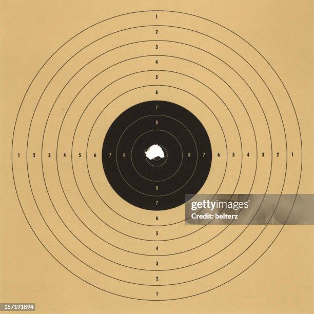 Target Paper Design Paper Shooting Targets Photos and Premium High Res Pictures - Getty Images