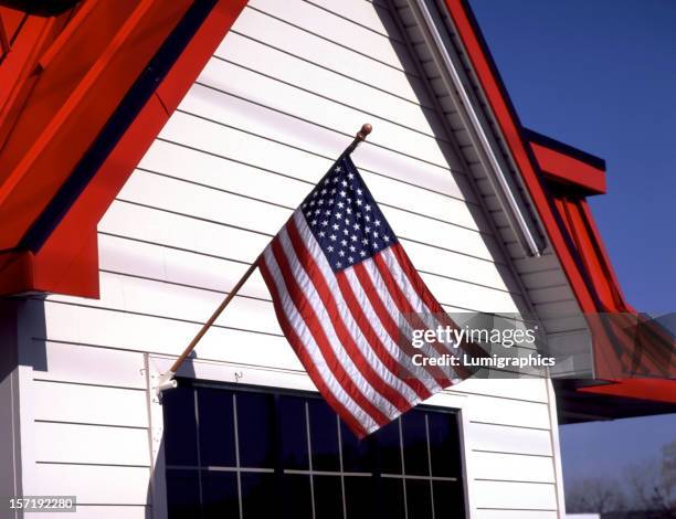 red white and blue - kalamazoo stock pictures, royalty-free photos & images