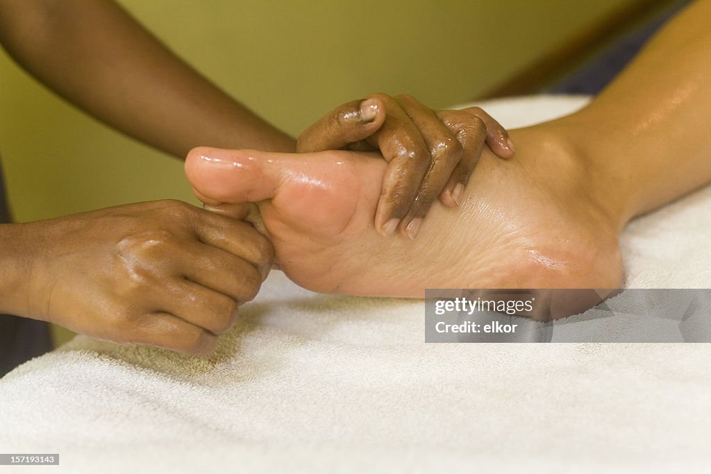 Feet pampering