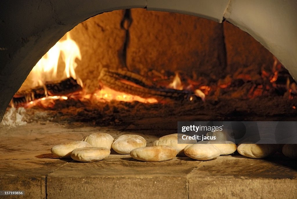 Ancient wood oven